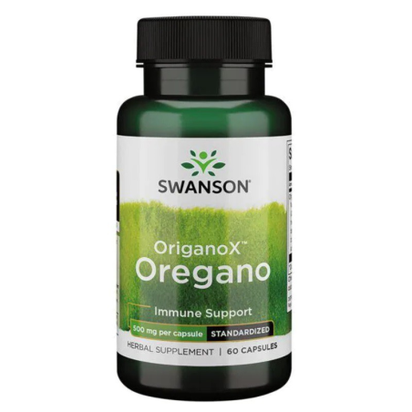 Swanson OriganoX Oregano 500mg 60 kaps - wsparcie odporności