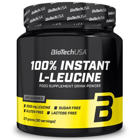 BioTechUSA 100% Instant L-Leucine 277g - Aminokwas BCAA