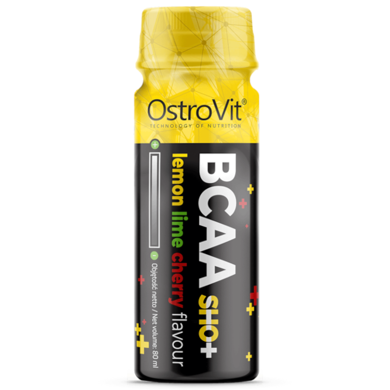 OstroVit BCAA SHOT 80ml - Aminokwasy na Regenerację i Budowę Mięśni