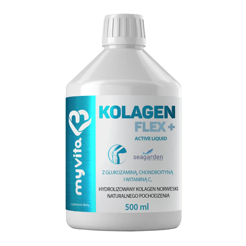 MyVita Kolagen Flex + Active Liquid 500ml - Regeneracja Stawów