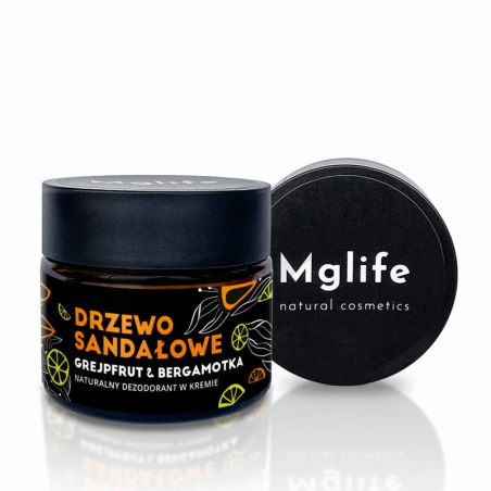 MG Life Naturalny Dezodorant w Kremie 50ml - Naturalna pielęgnacja