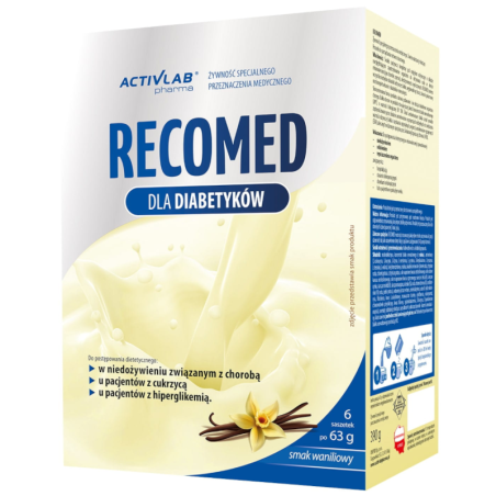 ActivLab RecoMed dla Diabetyków 6 sasz. - Zamiennik Posiłku