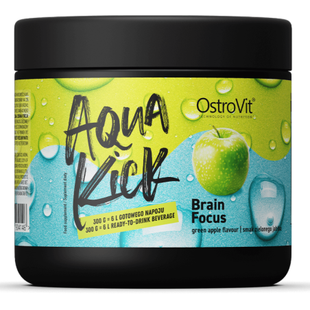 OstroVit Aqua Kick Brain Focus 300g - Pamięć i Koncentracja