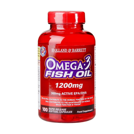 Holland & Barrett Omega 3 Fish Oil 1200mg - Kwasy Omega 3