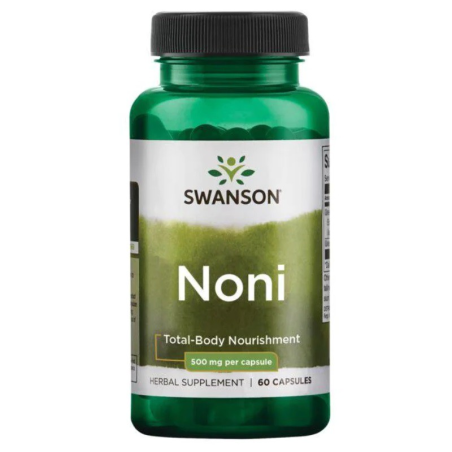 Swanson Noni 500mg 60 kaps - Antyoksydanty i wsparcie odporności