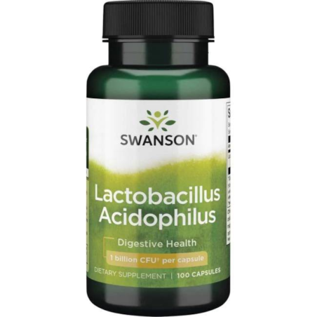 Swanson Lactobacillus Acidophilus 100 kaps. - Probiotyki na jelita