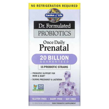 Garden of Life Dr.Form. Probiotics Prenat 30vkaps - Probiotyki dla kobiet w ciąży