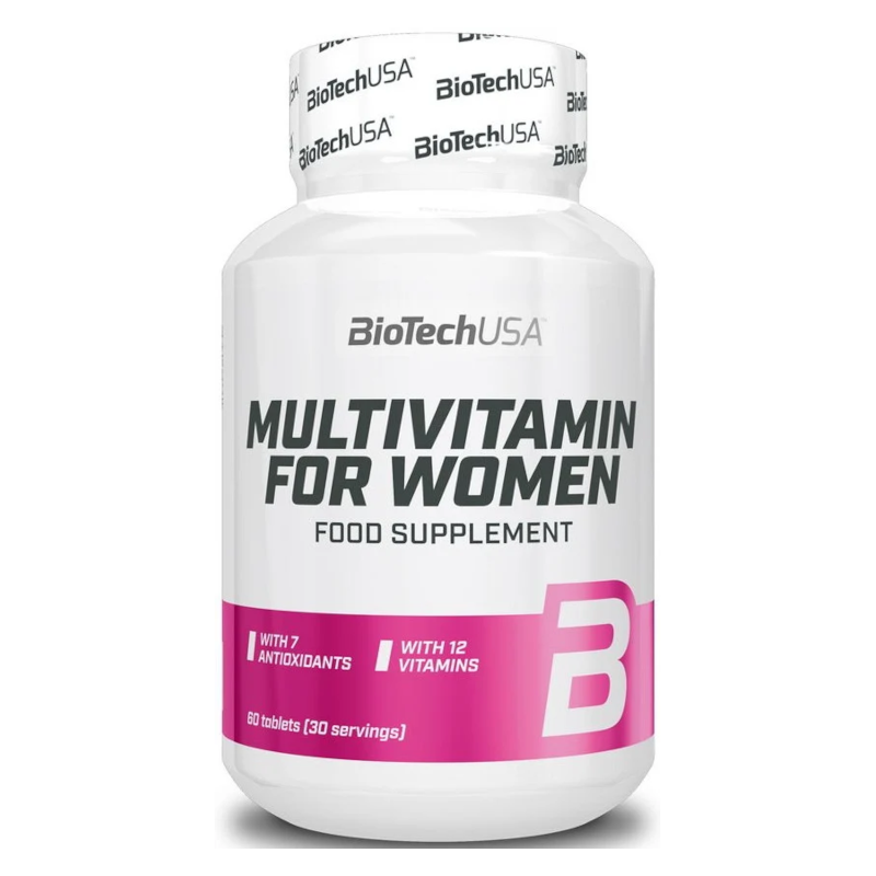 BioTechUSA Multivitamin for Women 60tab - Witaminy dla Kobiet
