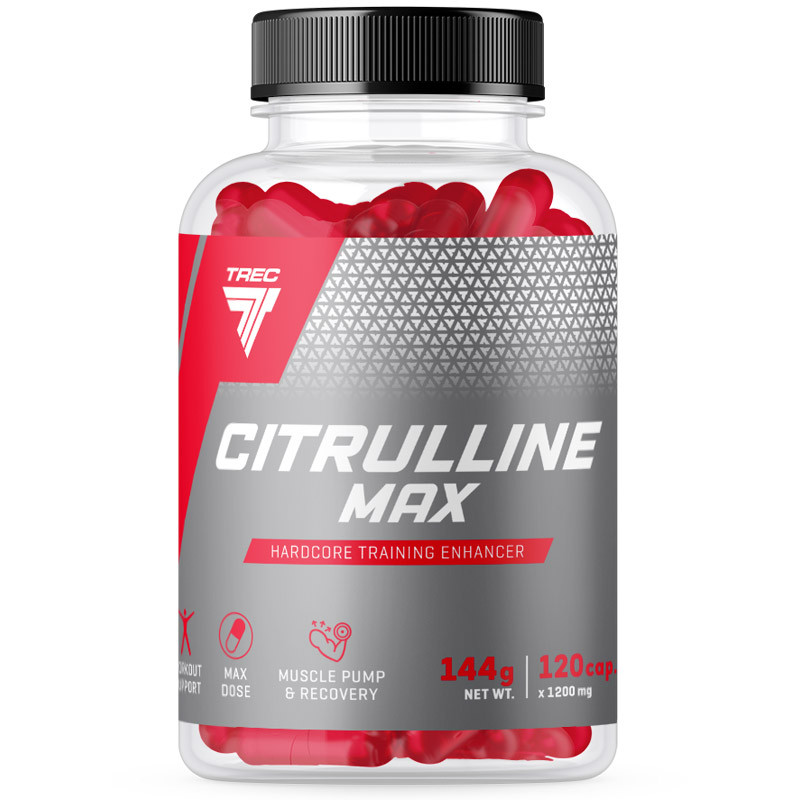 Trec Nutrition Citrulline Max 120 kaps - Suplement Pompujący