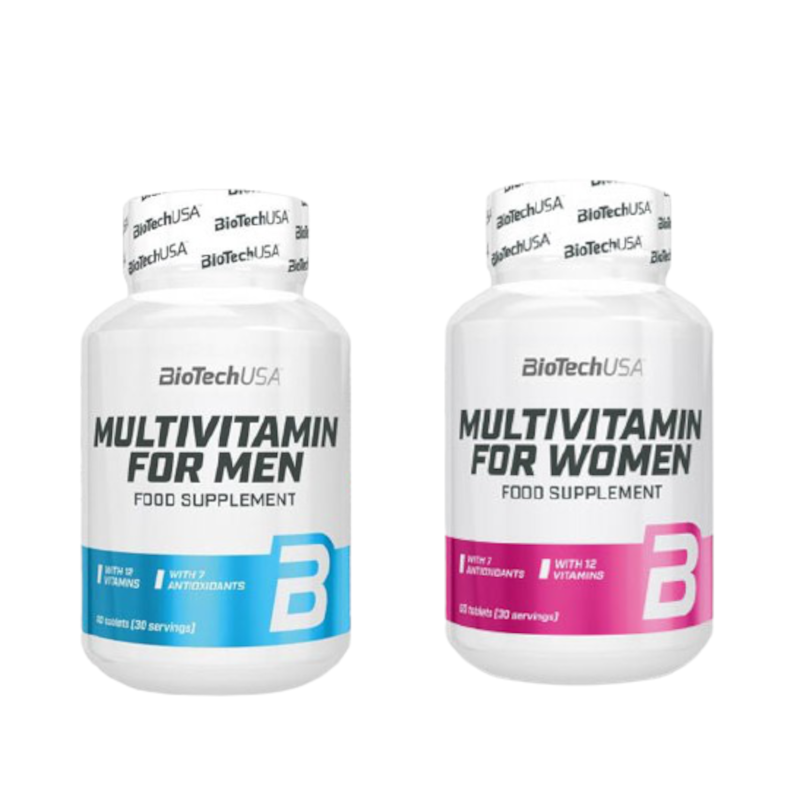 BioTechUSA Multivitamin for Men & Women - Zestaw witamin