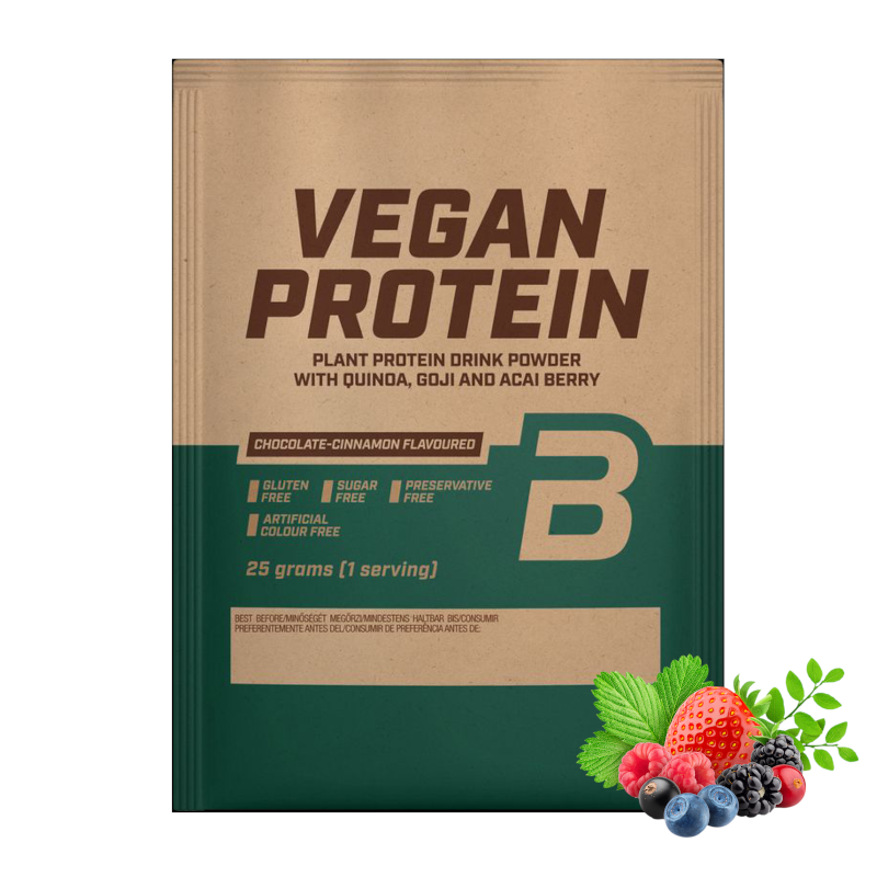 BioTechUSA Vegan Protein 25g - Białko Roślinne dla Wegan