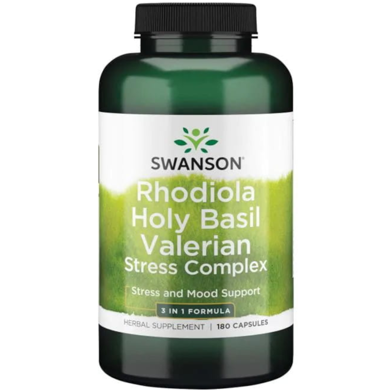 Swanson Stress Complex 180 kaps - wsparcie układu nerwowego
