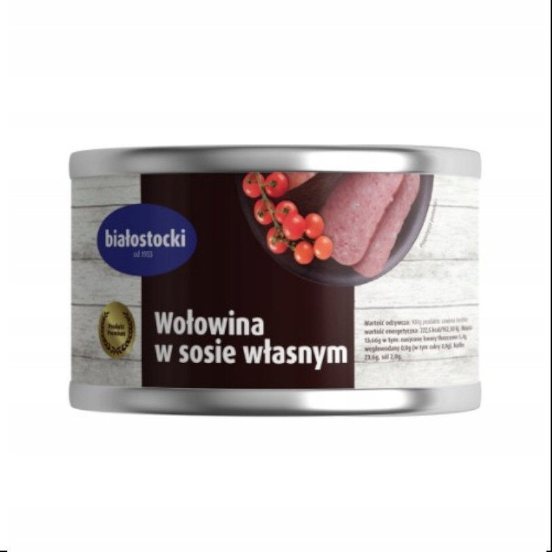 Enabo Wołowina w Sosie Własnym - szybki posiłek proteinowy