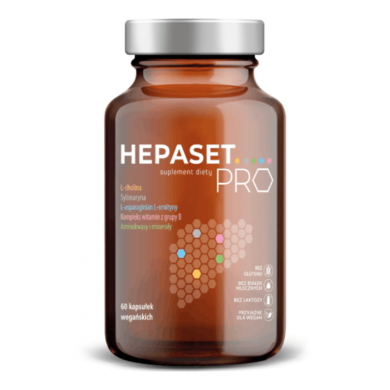 Norsa Pharma Hepaset PRO 60vkaps - Regeneracja Wątroby