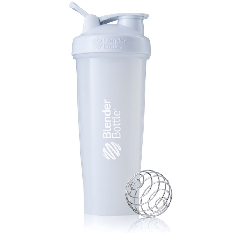 Blender Bottle Shaker 940ml Biały - Biotechsklep.pl