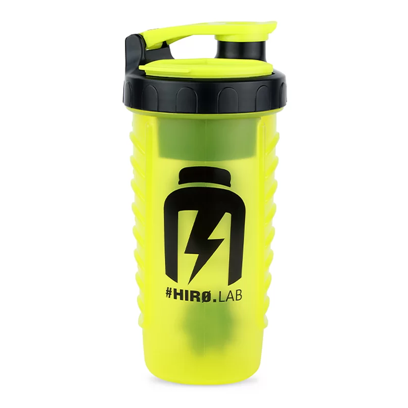 Hiro Lab Shaker 770ml Żółty | Najlepszy shaker do odżywek