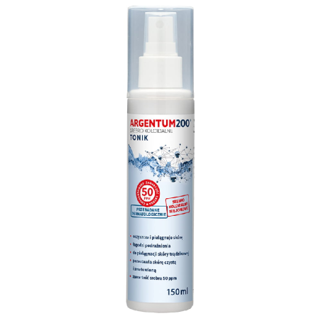 Aura Herbals Argentum Srebro Koloidalne 50ppm Aerozol 150ml