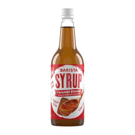 Applied Nutrition Barista Coffee Syrup Karmelowo-Ciasteczkowy 1000ml - Bez Kalorii!