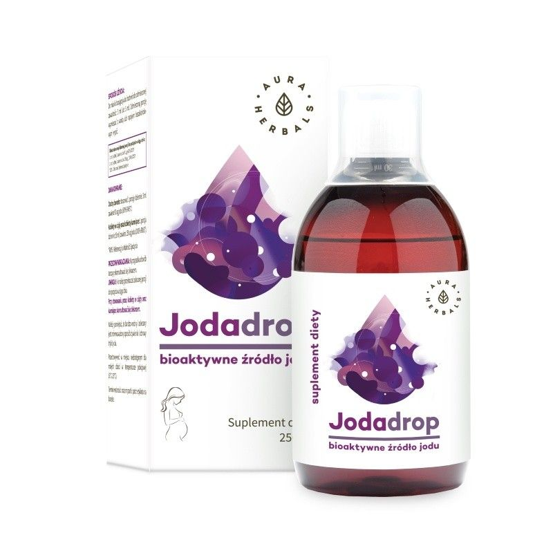 Aura Herbals Jodadrop 250ml - Minerały Jod