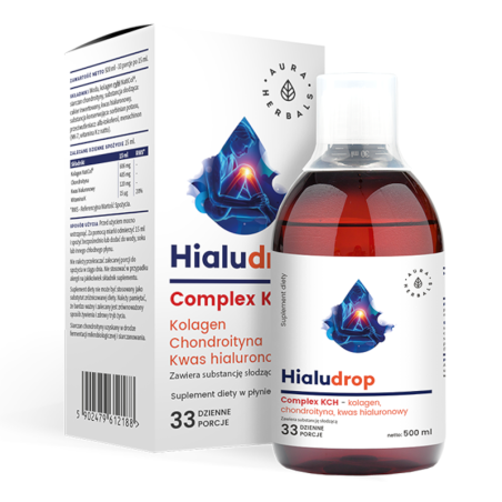 Aura Herbals Hialudrop 500ml - Regeneracja Stawów