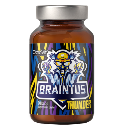 OstroVit Braintus Thunder 90 kaps - Pamięć i Koncentracja