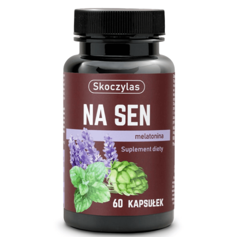Skoczylas Na Sen 60 kaps - Tabletki na Sen i Bezsenność | biotechsklep.pl
