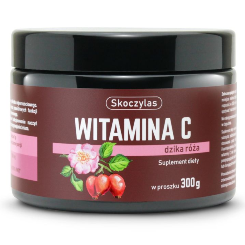 Skoczylas Witamina C z Dziką Różą 300g - Odporność i Energia
