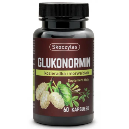 Skoczylas Glukonormin 60 kaps - wsparcie gospodarki glukozowej
