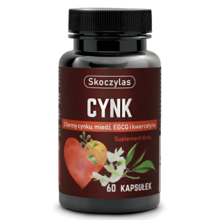 Skoczylas Cynk, Miedź, EGCG i Kwercetyna - Wsparcie Odporności