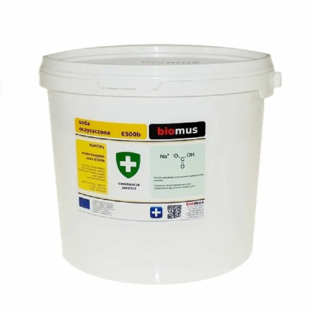 Biomus Soda Oczyszczona 5000g - Naturalny środek na zgagę i problemy skórne