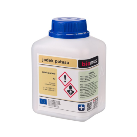 Biomus Jodek Potasu 25g - Suplement na tarczycę | Sklep Zdrowia