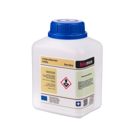 Biomus Czteroboran Sodu Boraks 250g - Uniwersalny środek czystości