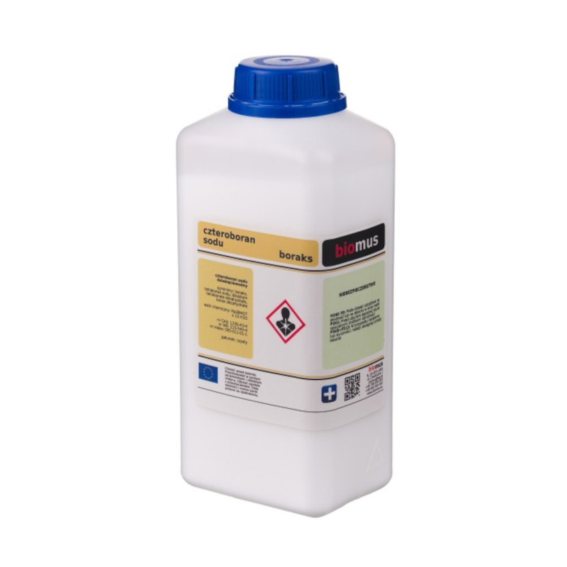 Biomus Czteroboran Sodu Boraks 1000g - Czysty Surowiec