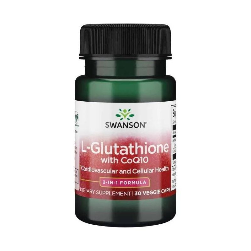 Swanson L-Glutathione + CoQ10 - Detoks i Antyoksydacja