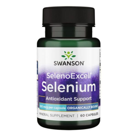 Swanson SelenExcell 200mcg 60 kaps. - Selen na odporność