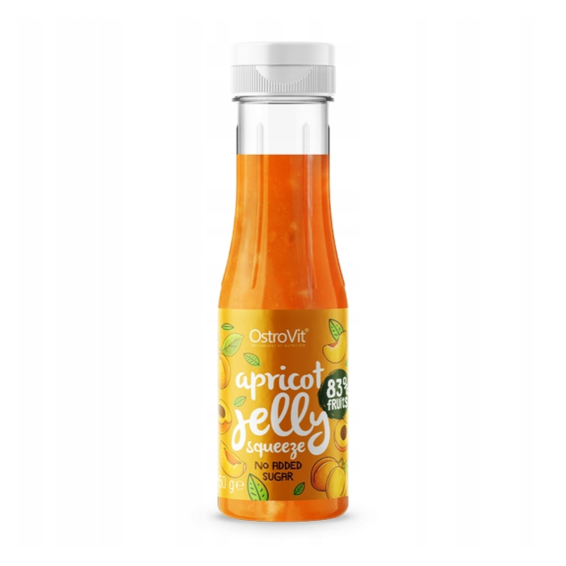 OstroVit Jelly Squeeze Morelowy 350g - Dżem bez cukru | biotechsklep.pl