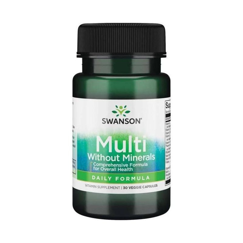 Swanson Multi&Mineral Daily 30 kaps. | Kompleks witamin i minerałów