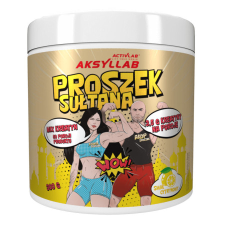 Activlab Kreatyna Sułtana 300g - Siła i Masa Mięśniowa