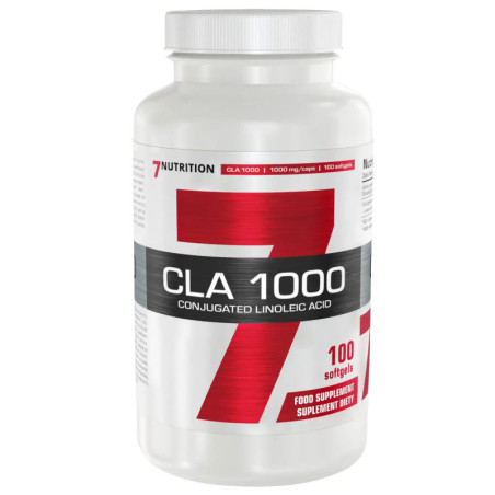 7Nutrition CLA 1000 - Kwas Linolowy na Odchudzanie | 100 kapsułek