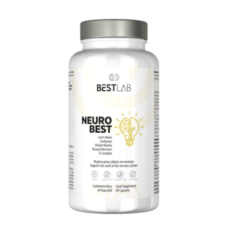 Best Lab Neuro Best 60 kaps - Wsparcie Mózgu i Koncentracji