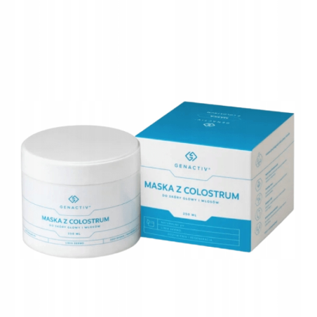Genactiv Maska z Colostrum 250ml - Odżywienie i regeneracja włosów