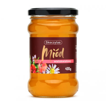 Miód Wielokwiatowy Skoczylas 400g - Naturalny i Zdrowy | biotechsklep.pl