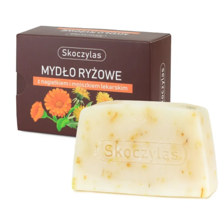Skoczylas Mydło Ryżowe 100g - Naturalna pielęgnacja ciała