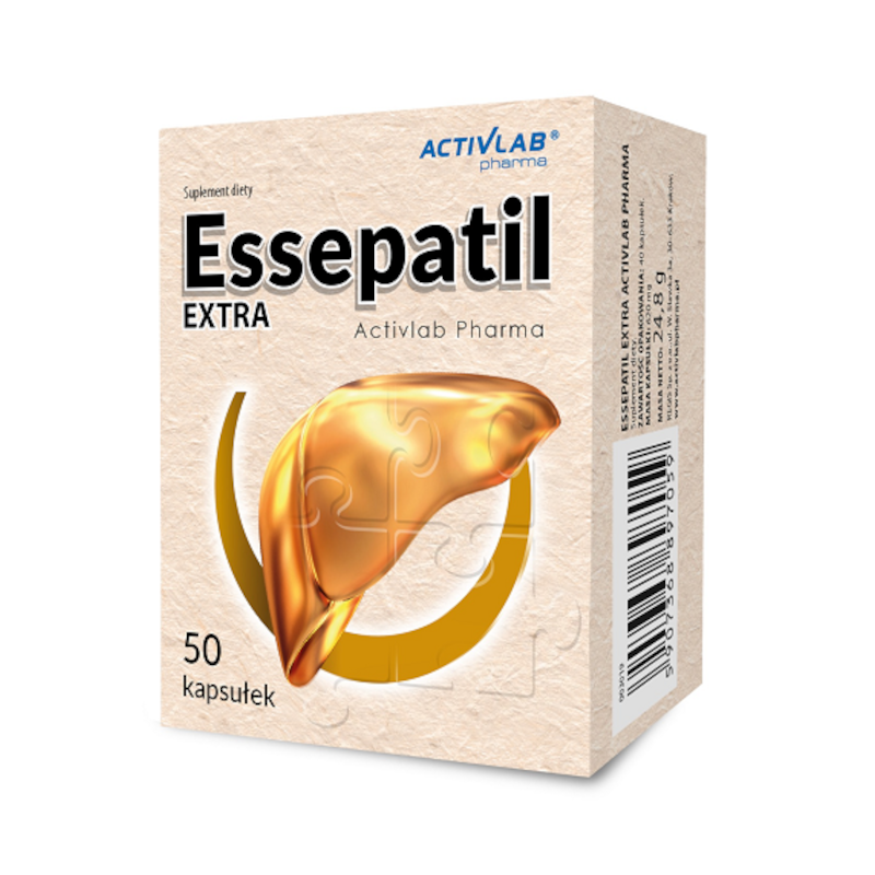Activlab Essepatil Extra 50 kaps - wsparcie i regeneracja wątroby