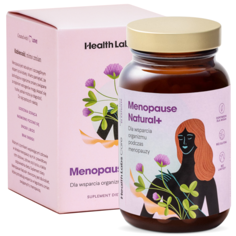 Health Labs Care Menopause Natural+ 60 kaps - Komfort w Menopauzie