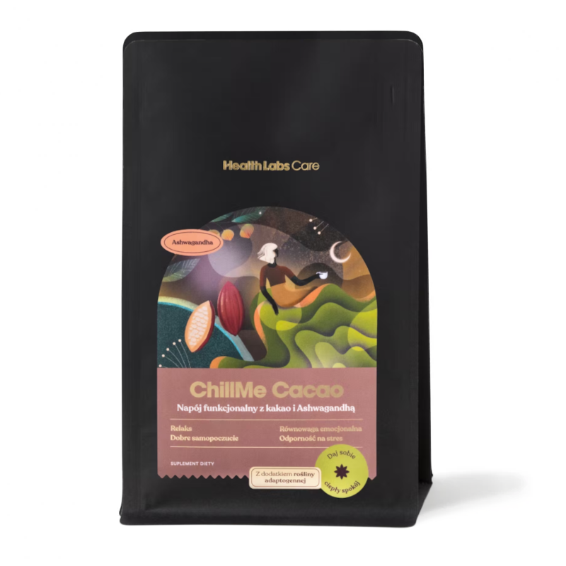 Health Labs Care ChillMe Cacao - Napój Kakaowy z Ashwagandhą