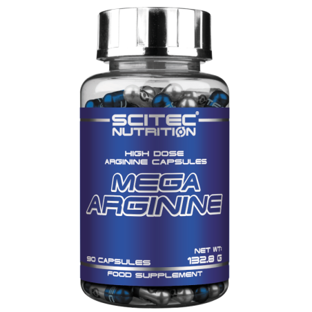 Scitec Nutrition Mega Arginine 90 kaps. - AAKG Arginina Cytrulina