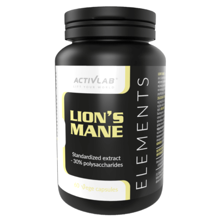Activlab Elements Lion's Mane Extract - Soplówka Jeżowata - Pamięć i Koncentracja