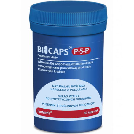 ForMeds Bicaps P-5-P - Witamina B6 w aktywnej formie | biotechsklep.pl