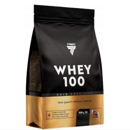 Trec Nutrition Gold Core Line Whey 100 900g - Odżywka Białkowa